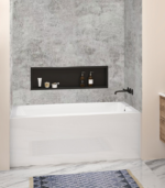 Zitta Grezio 60 x 76-Inch Aluminum Wall Concrete Imitation M60763A01ZM