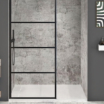 Zitta Grezio 60 x 96-Inch Aluminum Wall Concrete Imitation M60963A01ZM