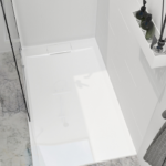 Zitta Liss 48 x 36-Inch Custom Shower Base Glossy White B4836LREG1CU