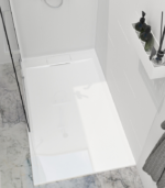 Zitta Liss 48 x 36-Inch Custom Shower Base Glossy White B4836LREG1CU