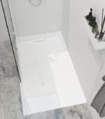 Zitta Liss 60 x 32-Inch Custom Shower Base Glossy White B6032LREG1CU
