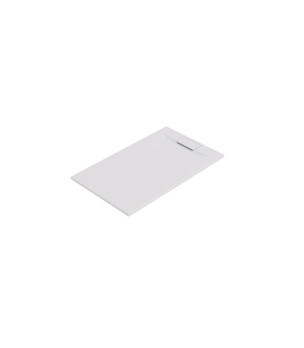 Zitta Liss 60 x 32-Inch Right Drain Alcove Shower Base Glossy White B6032LREG1BUR - Image 2