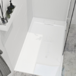 Zitta Liss 60 x 36-Inch Right Corner Shower Base Glossy White B6036LREG1RI