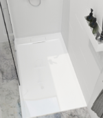 Zitta Liss 72 x 36-Inch Custom Shower Base Glossy White B7236LREG1CU