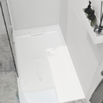Zitta Liss 72 x 36-Inch Left Corner Shower Base Glossy White B7236LREG1LE