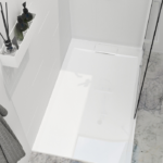 Zitta Liss 72 x 36-Inch Right Corner Shower Base Glossy White B7236LREG1RI