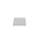 Zitta Magnetic Cover Cap Tray 32 x 32-Inch Alcove Acrylic Shower Base White