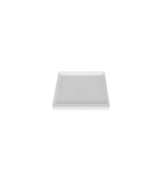 Zitta Magnetic Cover Cap Tray 36 x 36-Inch Alcove Acrylic Shower Base White