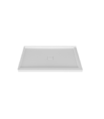 Zitta Magnetic Cover Cap Tray 42 x 36-Inch Left Wall Acrylic Shower Base White - Image 2