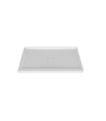 Zitta Magnetic Cover Cap Tray 48 x 32-Inch Right Wall Acrylic Shower Base White - Image 2