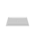 Zitta Magnetic Cover Cap Tray 48 x 42-Inch Right Wall Acrylic Shower Base White - Image 2