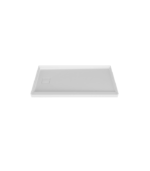 Zitta Magnetic Cover Cap Tray 60 x 32-Inch Left Drain Alcove Acrylic Shower Base White