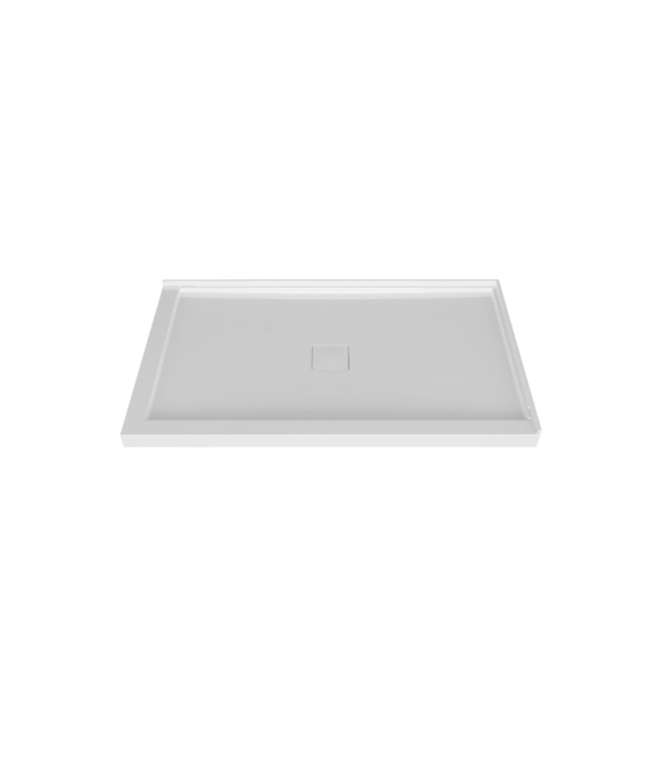 Zitta Magnetic Cover Cap Tray 60 x 32-Inch Right Drain Acrylic Shower Base White - Image 2