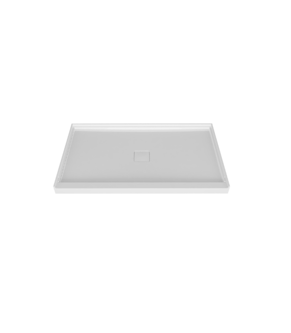 Zitta Magnetic Cover Cap Tray 72 x 36-Inch Alcove Acrylic Shower Base White - Image 2