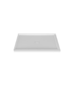 Zitta Magnetic Cover Cap Tray 72 x 36-Inch Left Wall Acrylic Shower Base White - Image 2