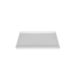 Zitta Magnetic Cover Cap Tray 60 x 32-Inch Alcove Acrylic Shower Base White - Image 2