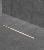 Zitta Mini 30-Inch Stainless Steel Minimalist Shower Drain Kit AD3001MIZB16
