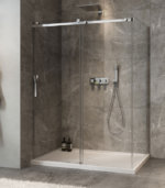 Zitta Minia 60 x 32-Inch Sliding Corner Shower Door, Left Wall Setup - Image 2