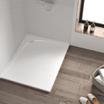 Zitta Moon 48 x 32-Inch Custom Shower Base Glossy White B4832MREG1CU