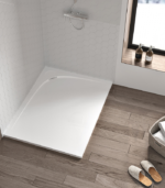 Zitta Moon 60 x 32-Inch Shower Base Glossy White Wall B6032MREG1WAL