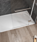 Zitta Moon 60 x 36-Inch Shower Base Glossy White Right B6036MREG1BUR