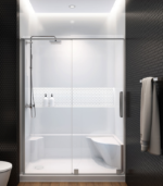 Zitta Molded Seat Shower Base Glossy White Left Drain 60 x 32-Inch B6032SREAL1 - Image 2