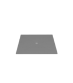 Zitta Slate Left Corner Shower Base Stone Powder Multiple Finishes 48 x 42-Inch - Image 3