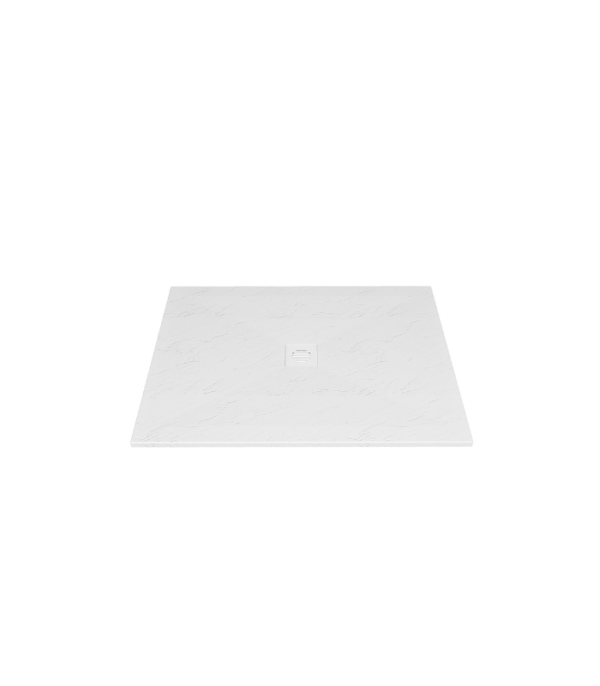 Zitta Slate Rear Wall Shower Base Stone Powder Multiple Finishes 54 x 36-Inch - Image 3