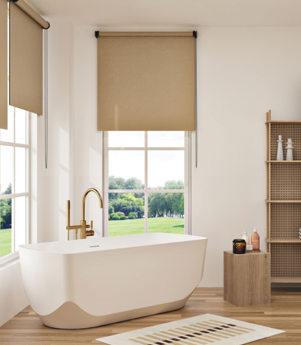 Zitta Vox 63 x 29 1/2 x 23 5/8-Inch Acrylic Freestanding Bathtub Glossy Matte White - Image 3