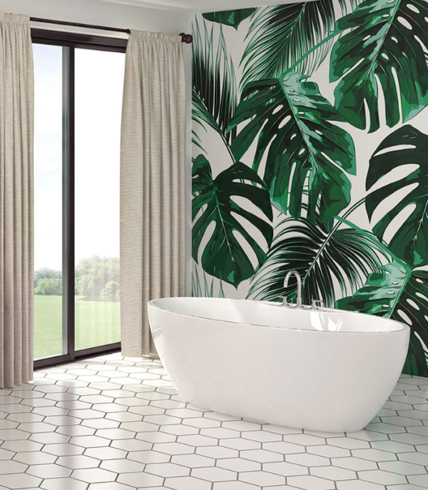 Zitta Wave 2.0 66 5/16 x 33 1/2 x 23 1/8-Inch Acrylic Freestanding Bathtub Glossy Matte White - Image 3