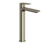 Riobel Fresk Single Handle Tall Lavatory Faucet — Brushed Nickel