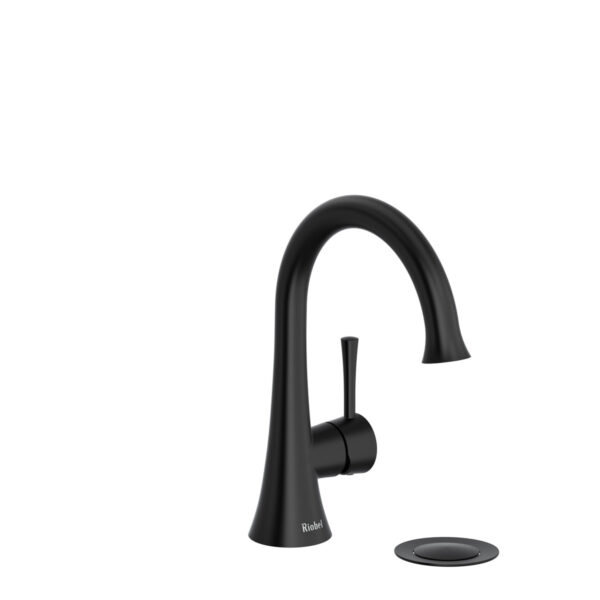Riobel Edge Single Handle Lavatory Faucet — Black