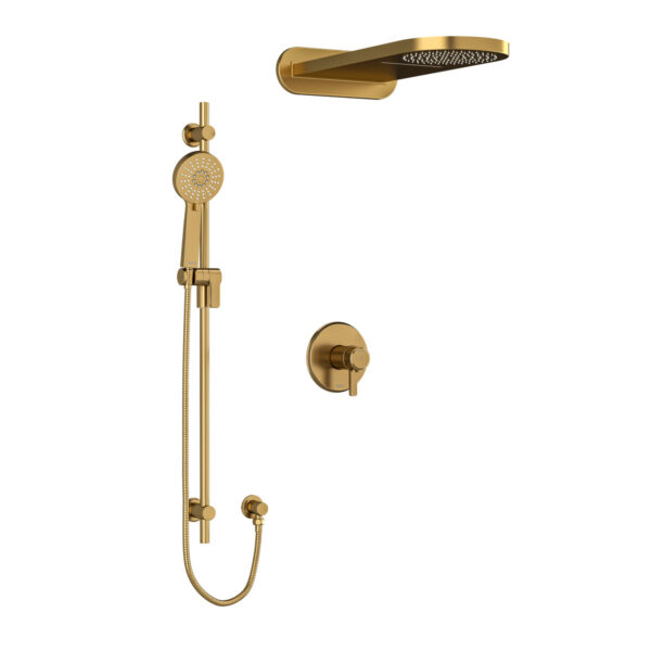 Riobel Shower Kit 2745 — Brushed Gold