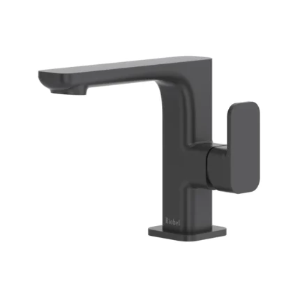 Riobel Equinox Single Handle Lavatory Faucet With Side Handle — Black