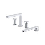 Riobel Manifesto 4-Hole Deck Mount Tub Filler — Chrome