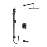Riobel Fresk Shower Kit 1345 Trim — Black