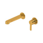 Riobel Nibi Wall Mount 360° Lavatory Faucet Trim — Brushed Gold