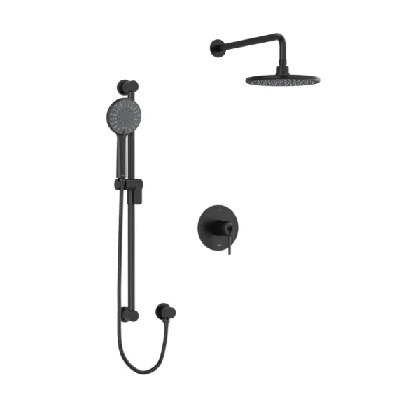Riobel GS Shower Kit 393 Trim — Black