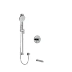 Riobel Riu Shower Kit 1244 Trim — Knurled Handle — Chrome