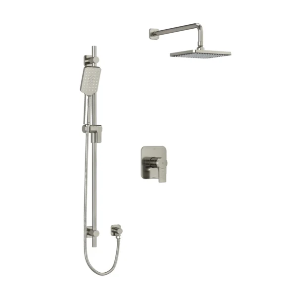 Riobel Fresk Shower Kit 323 Trim — Brushed Nickel