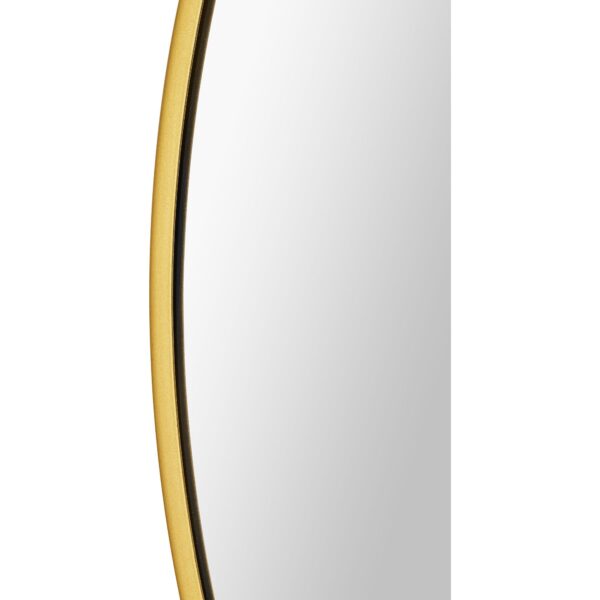 Renwil Alegre Gold Round Wall Mirror MT2528 - close-up of the powder-coated gold edge
