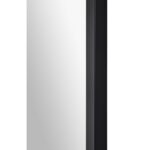 Renwil Asmara Matte Black Decorative Arch Wall Mirror MT2542 - detail of the matte black frame profile