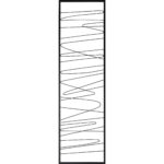 Renwil Studio Line - Linear Metal Wall Art — Set of 3 — product view 5 — W6556