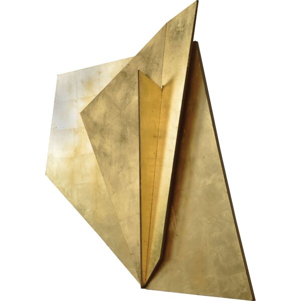 Renwil Leah Gold Leaf Wood Wall Sculpture W6576 — official product view 2