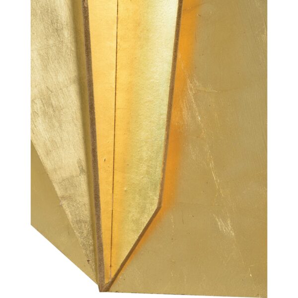 Renwil Leah Gold Leaf Wood Wall Sculpture W6576 — official product view 3