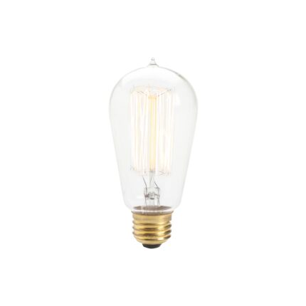 Renwil E26 ST18 Clear 60W Incandescent Bulbs, 3-Pack LB006-3 - primary product image