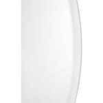 Renwil Kiko Beveled Frameless Round Wall Mirror MT640 - close-up of polished beveled edge