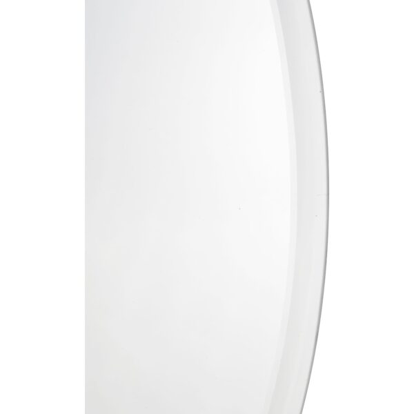 Renwil Kiko Beveled Frameless Round Wall Mirror MT640 - close-up of polished beveled edge