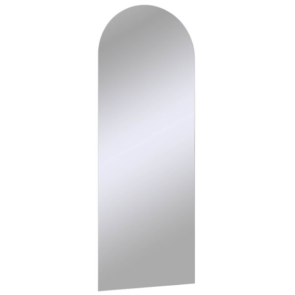 Renwil Gervais Frameless Arched Full Length Mirror MT2506 - angled view of the tall glass mirror