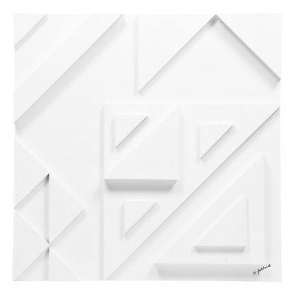 Renwil Vector III Geometric Wood Wall Art W6346 — official product view 1
